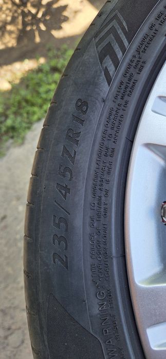 RENAUT LAGUNA джанти със летни гуми 235/45/18 7,5J×18 ET50 5×114,3+сен