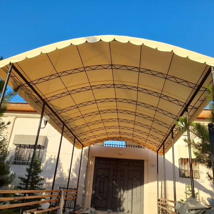 Банер  тент  навес  и  бассенларни  нолдан  установка киламиз