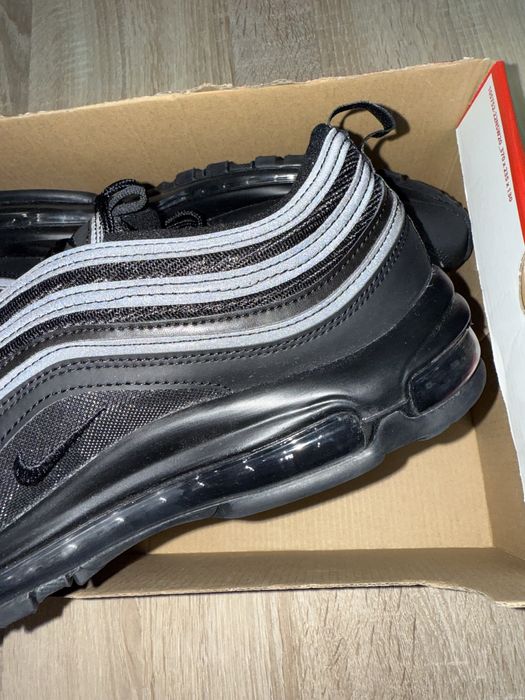 Маратонки Nike Air Max 97 “Triple Black” - размер 47.5, 48.5