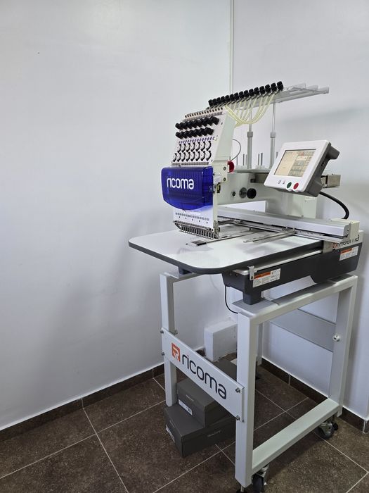 MAȘINĂ DE BRODAT RICOMA RCM-1501TC-7S – 15 ACE – Stare foarte buna