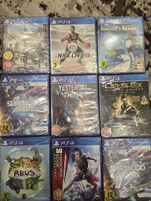 Новые диски для ps4 и Xbox one