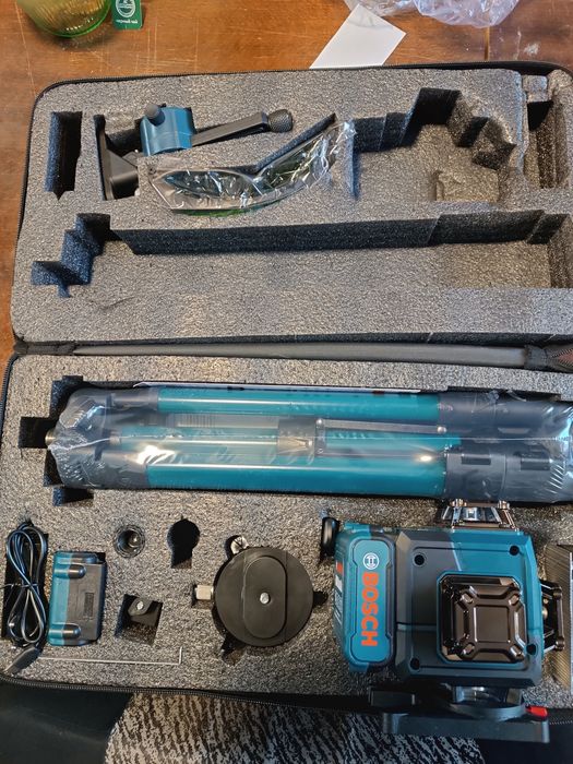 Лазерный уровень 4д 16 линий