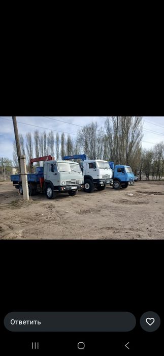 Услуги манипулятора камаз актобе