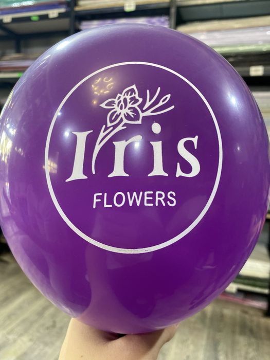 Печат на шарах Шарга логотип уриб берамиз