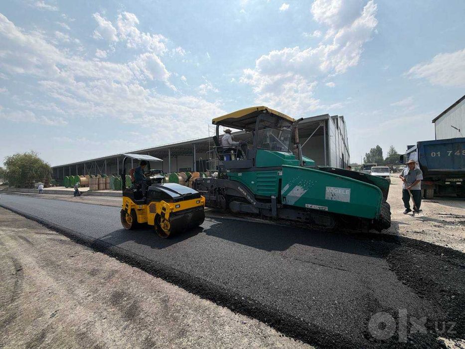 O‘zbekiston bo‘ylab professional asfaltlash xizmati.
