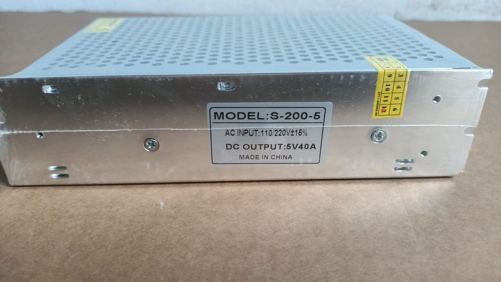 Sursă De Alimentare Nouă Cu Comutație Model S-200-5