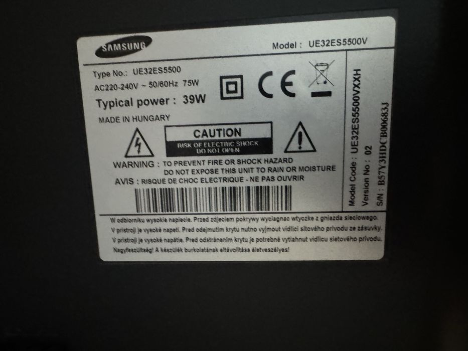 Televizor 81cm full hd Led Samsung, smart tv merge impecabil