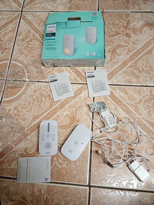 Monitor audio pentru bebeluși Philips Avent SCD503
Tehnologie DECT – c