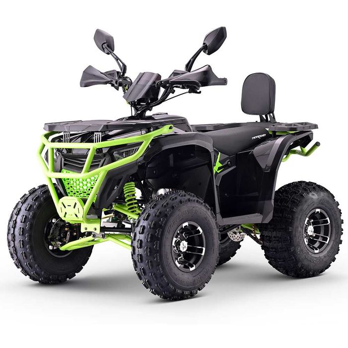 Atv 125cc MNR Troodon Deluxe 8" semi-automat 4T benzina negru/verde