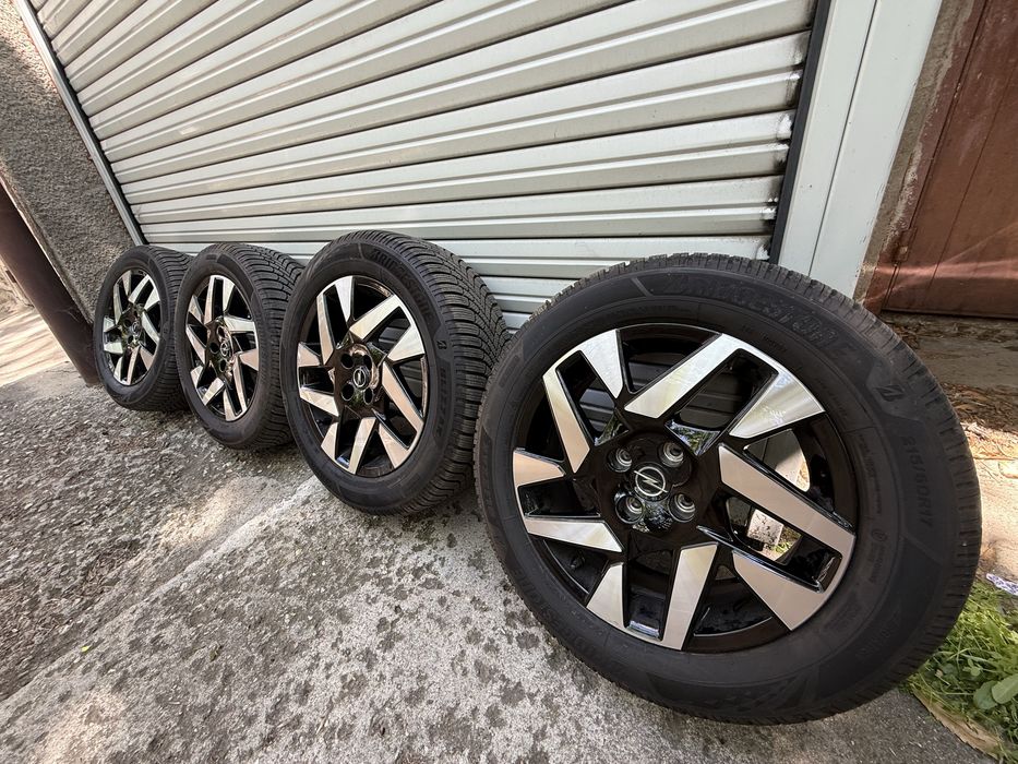 Нови джанти за Opel mokka - B 17 инча със зимни гуми Bridgestone blizzak 6 215/60/17