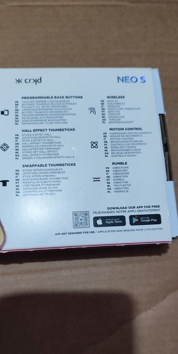 Controler wireless CRKD NEO S Retro Gold Edition . Nintendo Switch,Nou