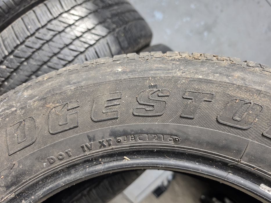 4 бр. летни гуми 265/60/18 Bridgestone 6+ mm DOT 1216