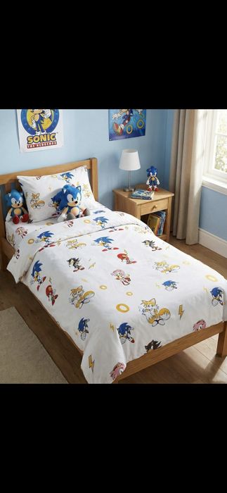 Детско памучно спално бельо/спален комплект с герой Ранфорс