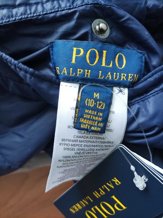 -50% Ralph Lauren гъши пух,две лица 10-12г яке