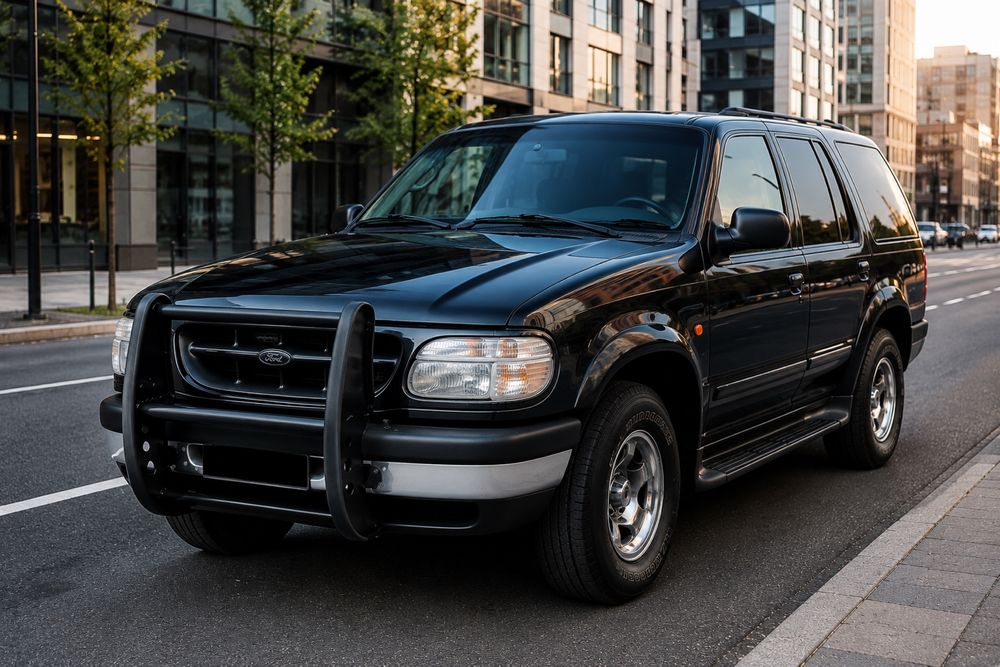 Защита бампера Ford Escape Explorer Mazda Tribute