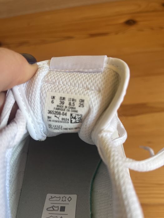 Маратонки  Puma дамски  бели кожени