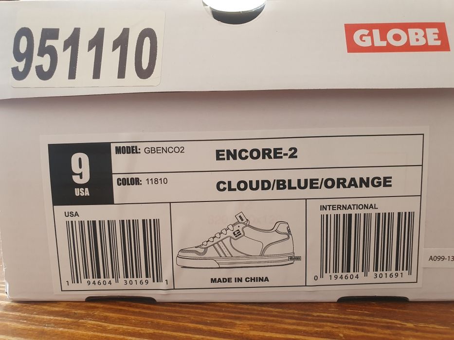Кецове Globe encore 2 42 скейт