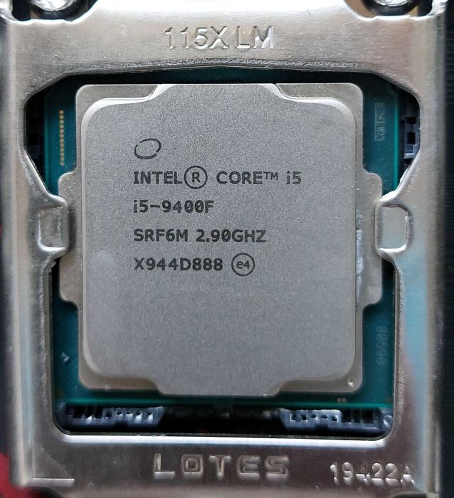 KIT i5 9400F 2.9GHz + MSI B360 GAMING PLUS + Cooler Intel