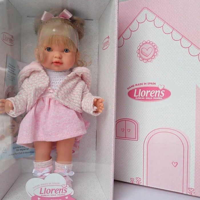 LLORENS Кукла Валерия 28см виниловая испанская кукла