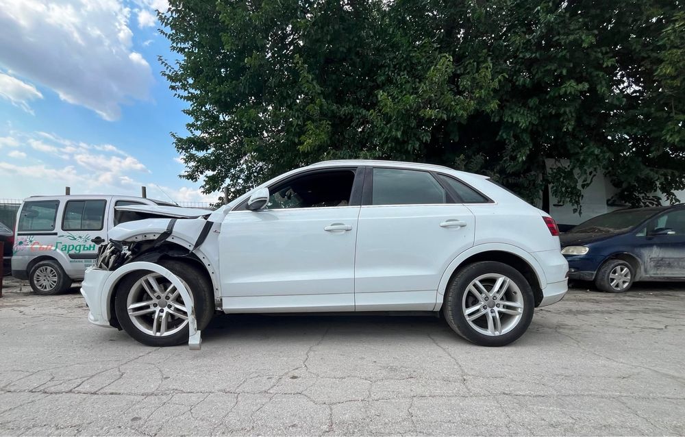 На части 3 бр Audi Q3 8U на части  2.0tdi CFG Sline автомат dq500 4x4  ТОП  quattro Кожен салон