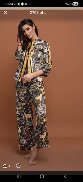 Сатениран сет SaraSweidan размер