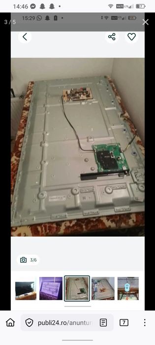 Vand Samsung UE58TU7102KXXH pentru piese