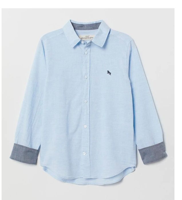 Едноцветни детски ризи H&M
