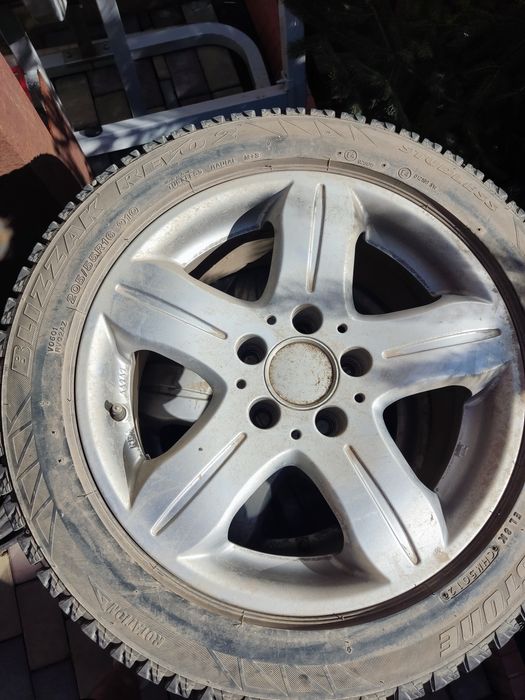 Шины с диском от Mercedes 205/55R16