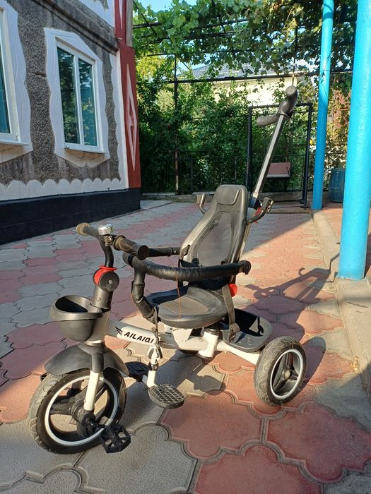 Детский велик с ручкой