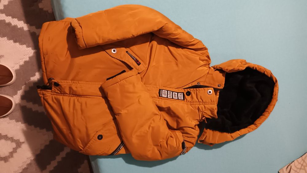 Детска зимна шуба за момче