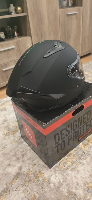 CASCA MOTO integrala MT Braker SV A1 negru mat (ochelari soare integrati) măsura L