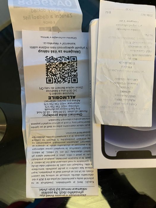 iPhone 12 mini черен