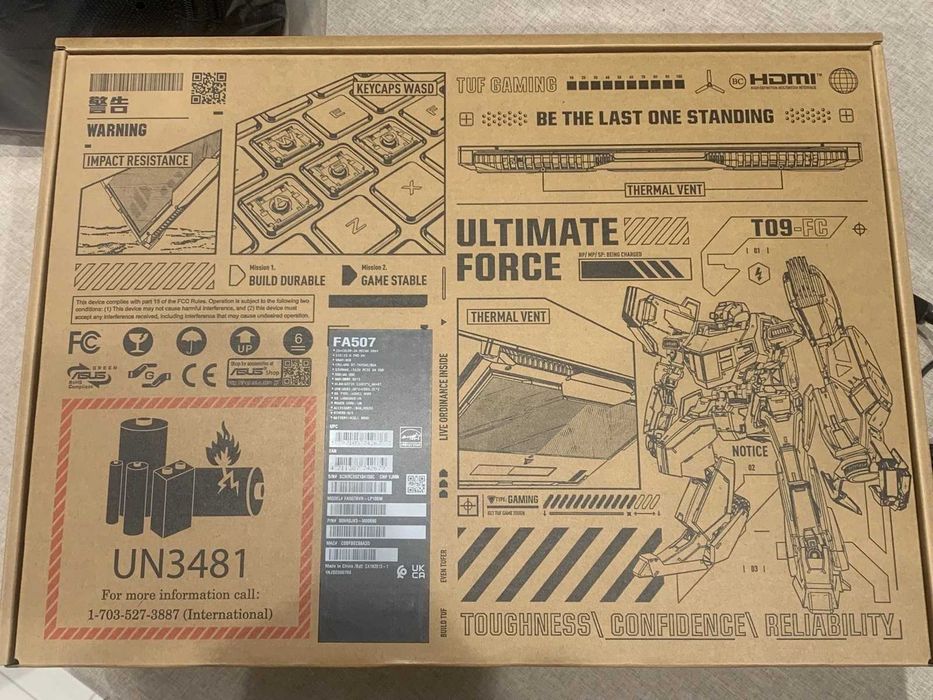 Ryzen 7 7435HS/RTX 4060 8GB/16GB RAM/512GB SSD/15.6 144hz/ASUS TUF F15