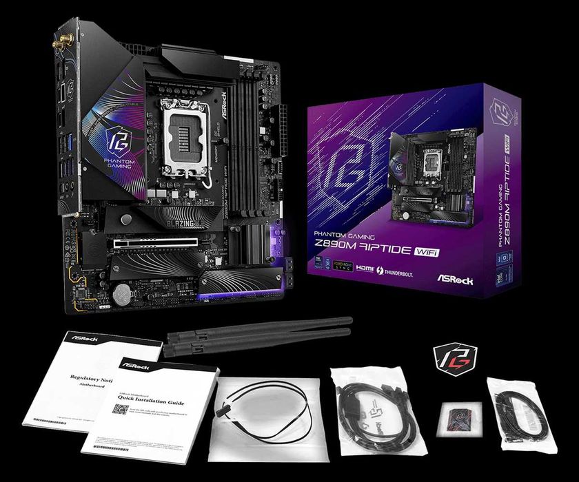 Asrock PHANTOM GAMING Z890M Riptide WiFi LGA 1851