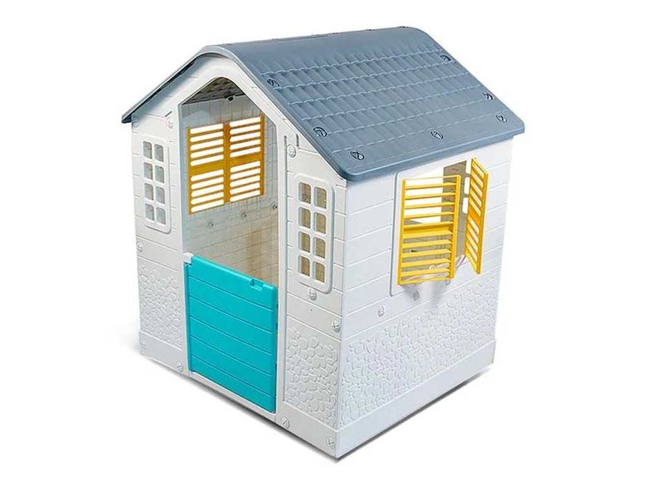 НОВА! Dolu детска къща за игра Playhouse 3311 с врата и кутия за писма 24м+