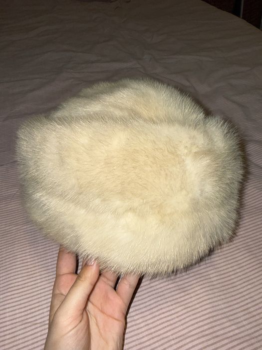 Caciula blana naturala