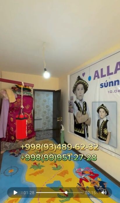2xanali uy satiladi. Hamme qolayliqlarga