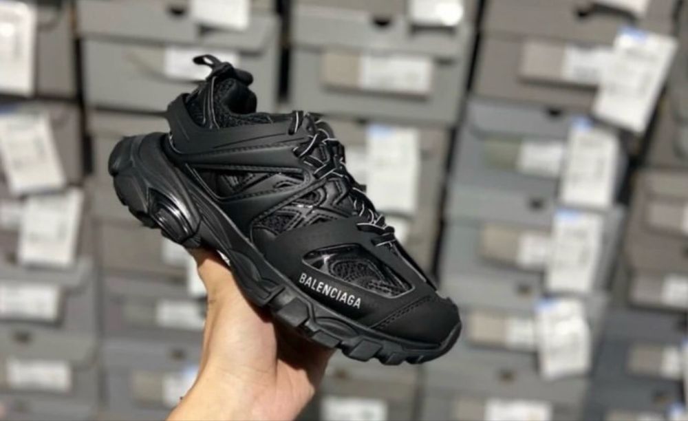 Papucii balenciaga negri