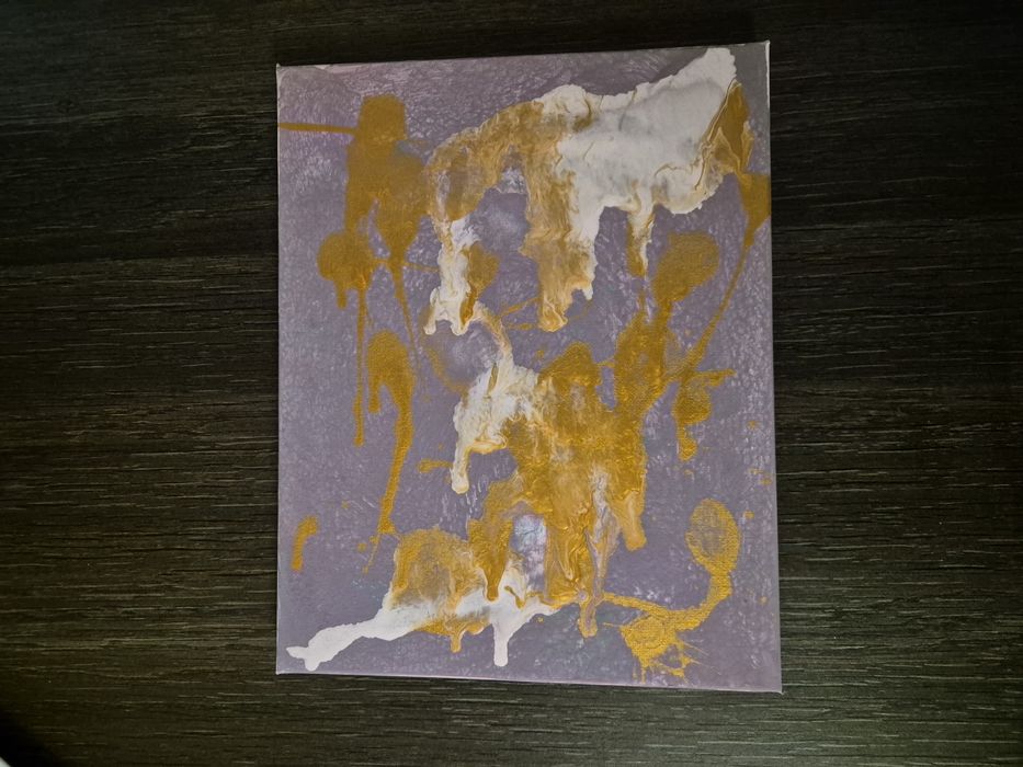 Tablouri abstracte Pictate manual