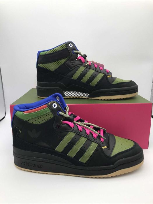 Оригинални  маратонки * ADIDAS FORUM Frogboy by Hebru Brantley * EU46