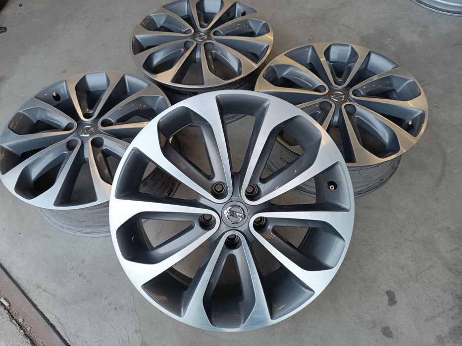 Jante aliaj 5x114.3 r18 Nissan Qashqai , X-Trail , Juke, Dacia Duster,