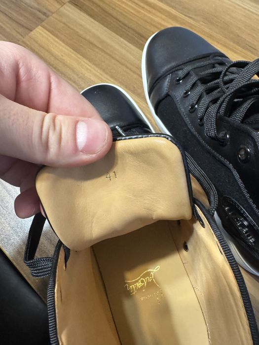 Adidasi sneakers Christian Louboutin noi 41