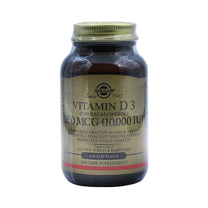 Витамин Д3 Solgar 10 000 ед 120 каспул
