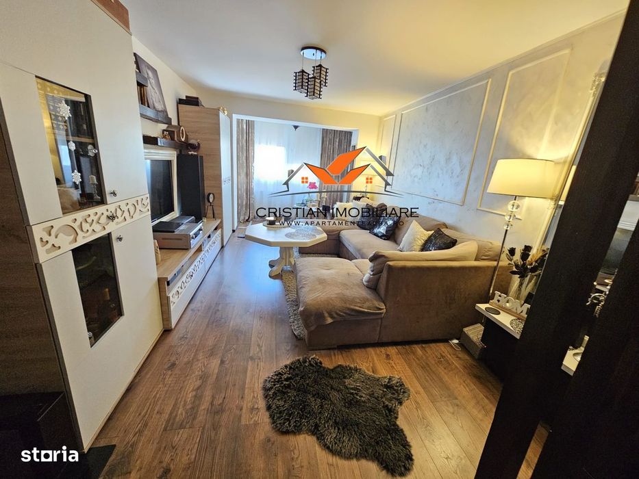 Apartament 3 camere, etaj 3, finisat, Cetate!