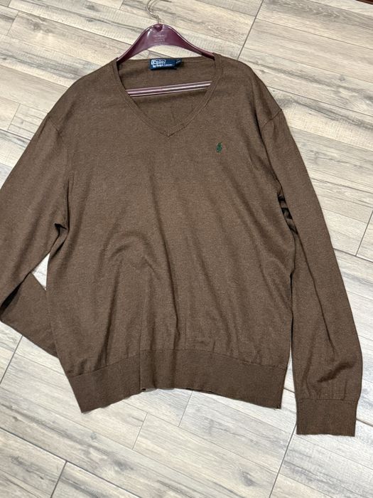Ralph Lauren пуловер XL – кашмир и памук, отлично състояние