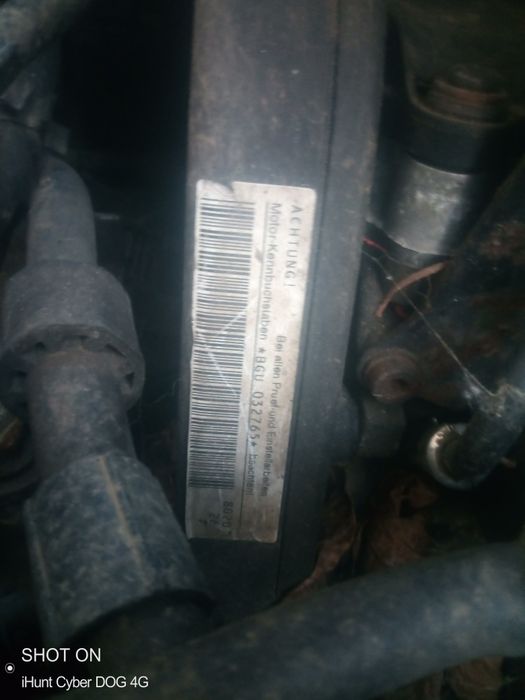 Motor golf 5 1.6benzina cod BGU