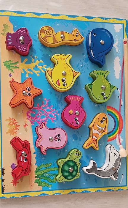 Деревянные развивающие игрушки