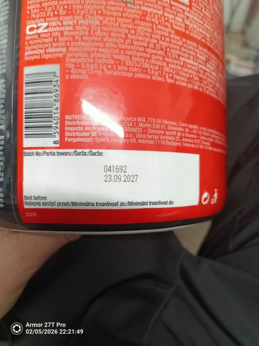 Nutrend,100%whey protein