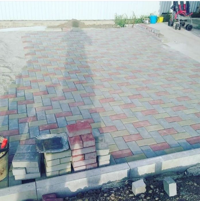 Профессиональная Укладка брусчатки