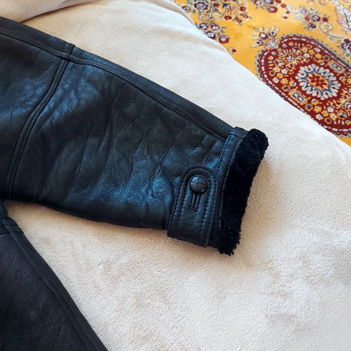 Аржентински мъжки кожух от мека анешка кожа